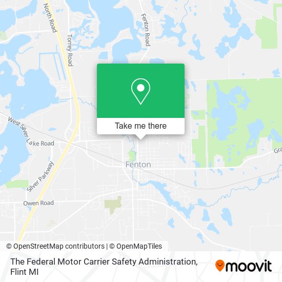 The Federal Motor Carrier Safety Administration map