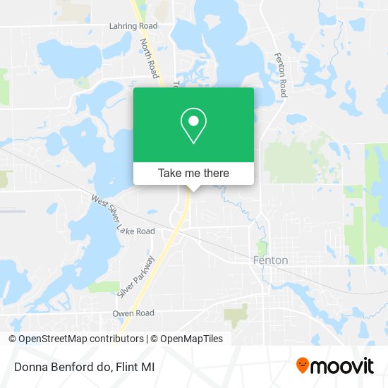Mapa de Donna Benford do