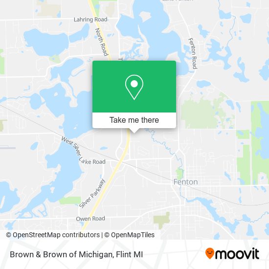 Brown & Brown of Michigan map
