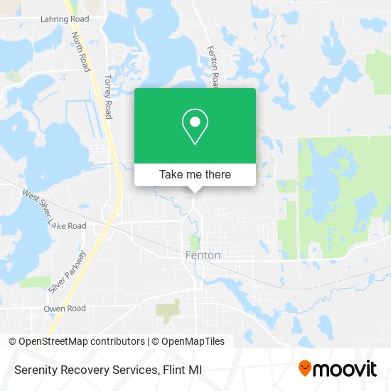 Mapa de Serenity Recovery Services