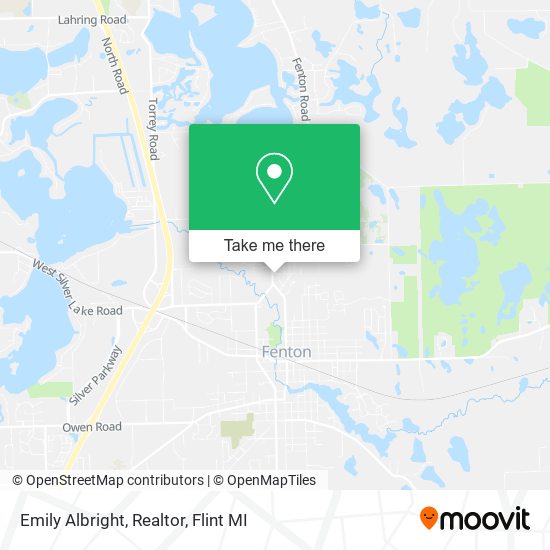 Mapa de Emily Albright, Realtor