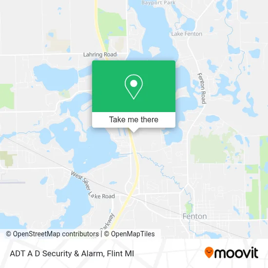 ADT A D Security & Alarm map