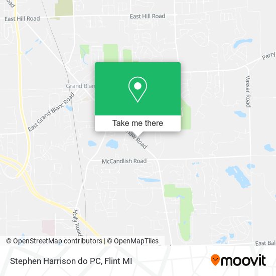 Mapa de Stephen Harrison do PC