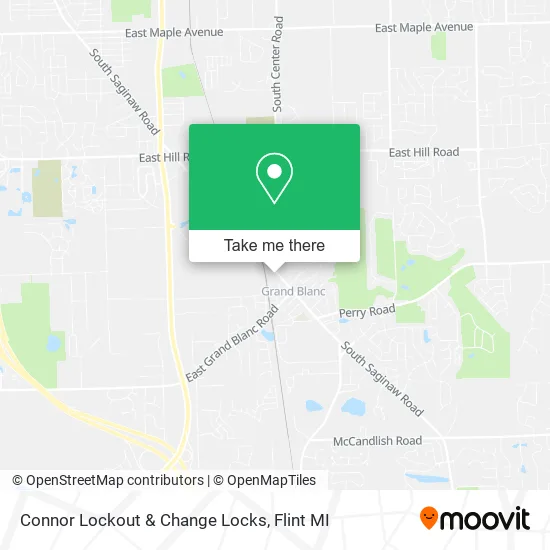 Mapa de Connor Lockout & Change Locks