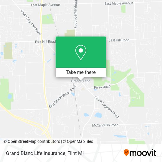 Mapa de Grand Blanc Life Insurance