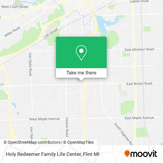 Mapa de Holy Redeemer Family Life Center