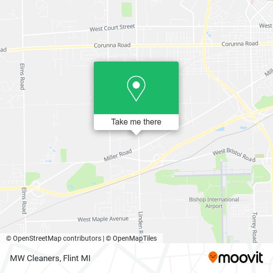 MW Cleaners map