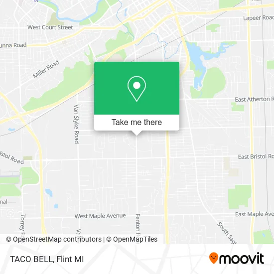 Mapa de TACO BELL