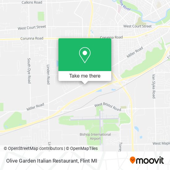 Olive Garden Italian Restaurant map