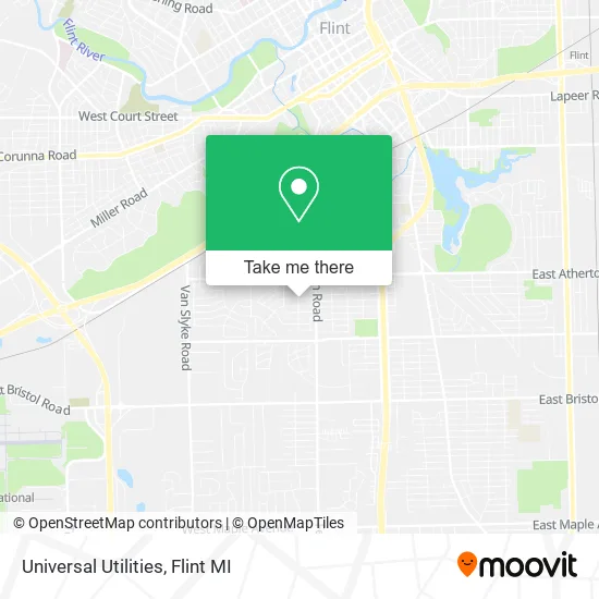 Mapa de Universal Utilities