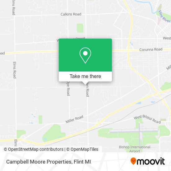 Mapa de Campbell Moore Properties