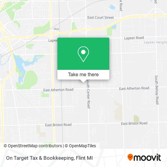 On Target Tax & Bookkeeping map