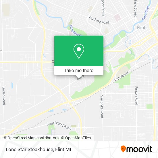 Mapa de Lone Star Steakhouse