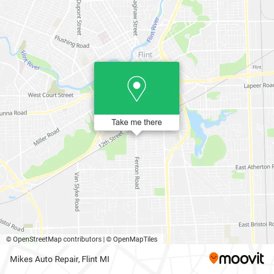 Mapa de Mikes Auto Repair