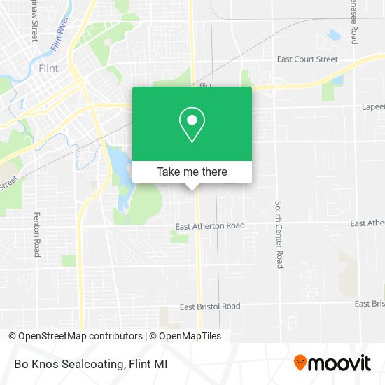 Mapa de Bo Knos Sealcoating