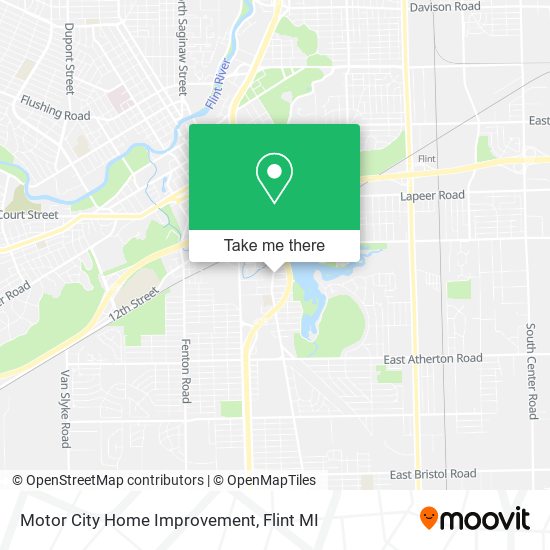 Motor City Home Improvement map