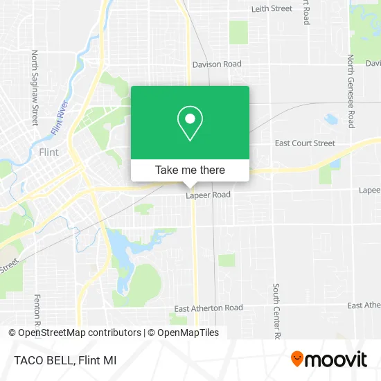 TACO BELL map