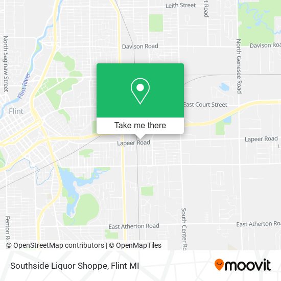 Mapa de Southside Liquor Shoppe