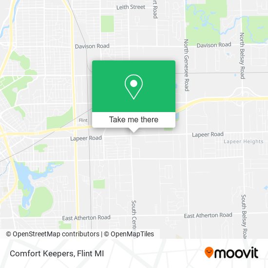Mapa de Comfort Keepers