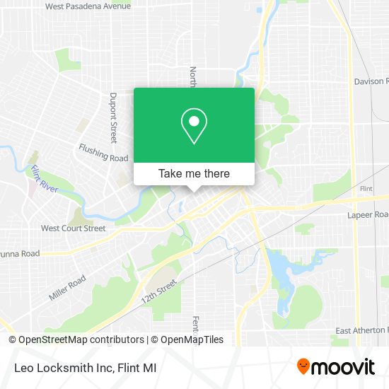 Leo Locksmith Inc map