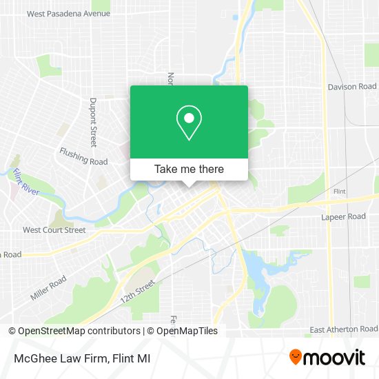 Mapa de McGhee Law Firm