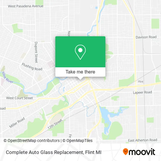 Complete Auto Glass Replacement map