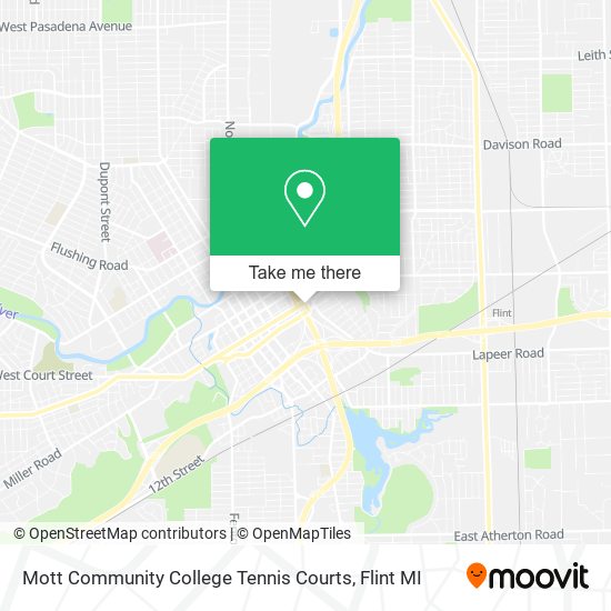 Mapa de Mott Community College Tennis Courts