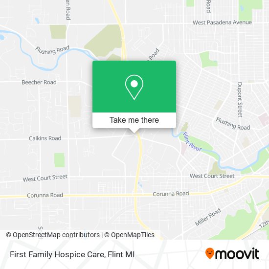 First Family Hospice Care map