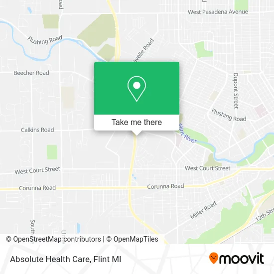 Absolute Health Care map