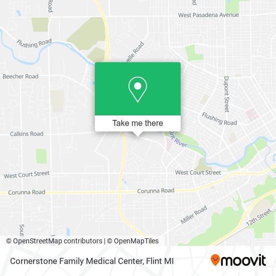 Mapa de Cornerstone Family Medical Center