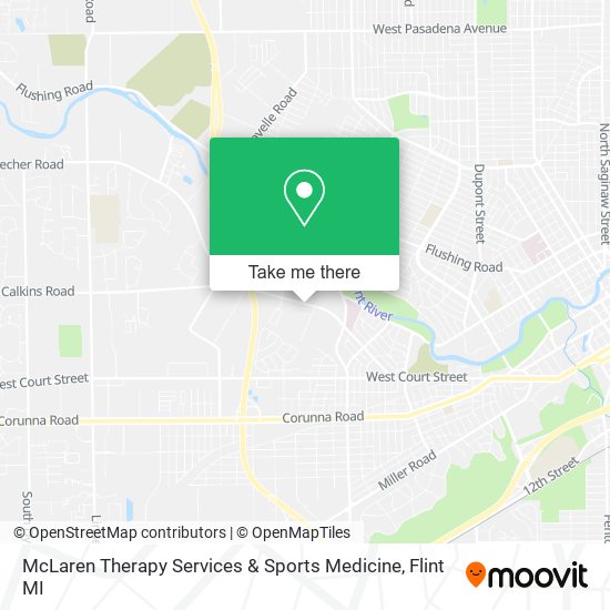 McLaren Therapy Services & Sports Medicine map