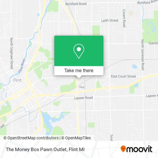 Mapa de The Money Box Pawn Outlet