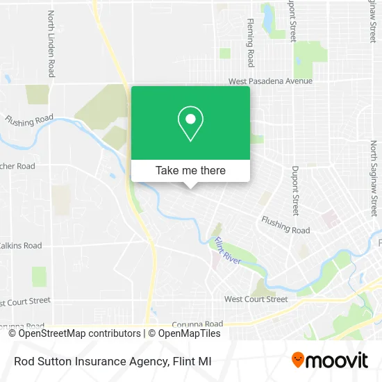 Rod Sutton Insurance Agency map
