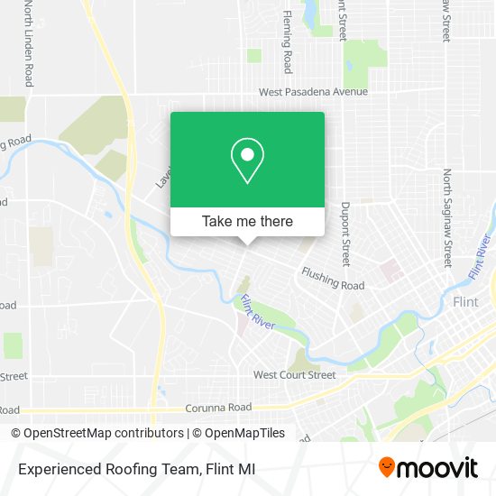 Mapa de Experienced Roofing Team