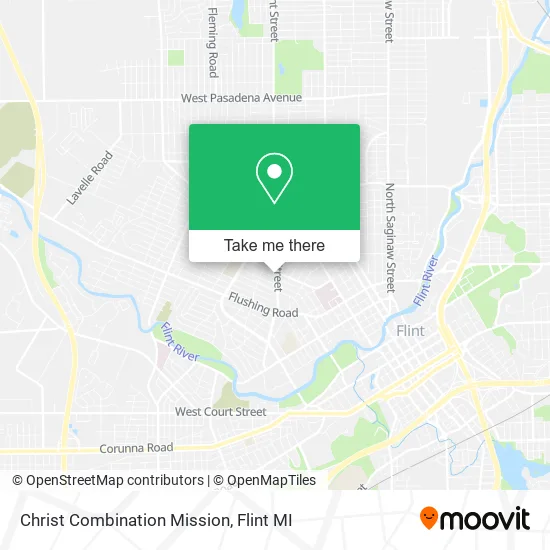Christ Combination Mission map