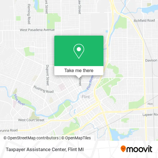 Mapa de Taxpayer Assistance Center