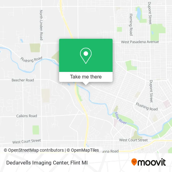 Mapa de Dedarvells Imaging Center