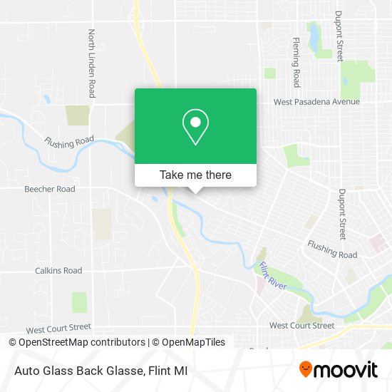 Auto Glass Back Glasse map