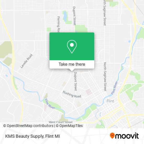 KMS Beauty Supply map