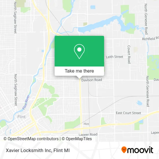Xavier Locksmith Inc map