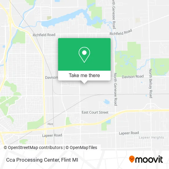 Cca Processing Center map