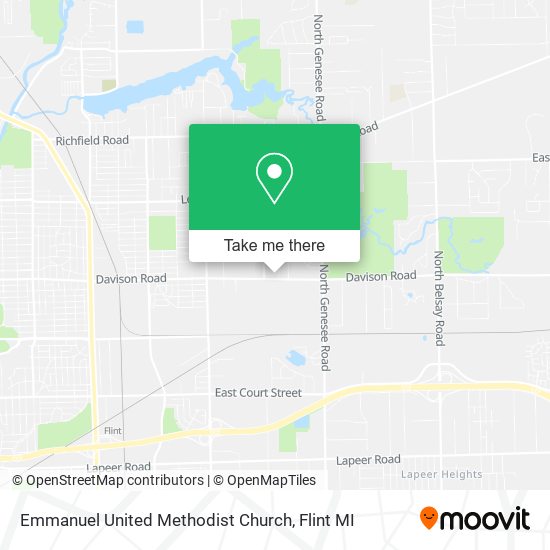 Mapa de Emmanuel United Methodist Church