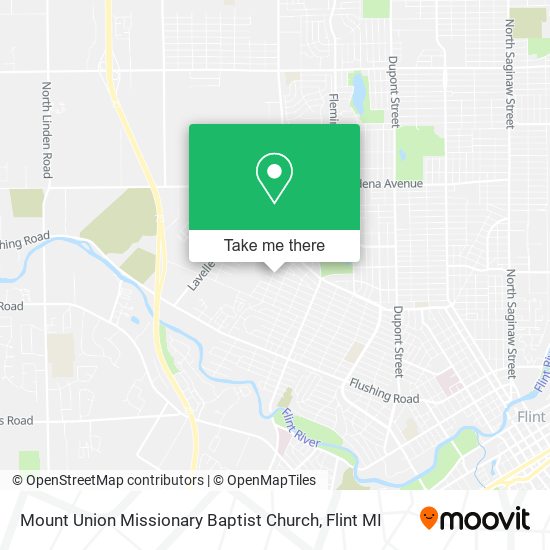 Mount Union Missionary Baptist Church map