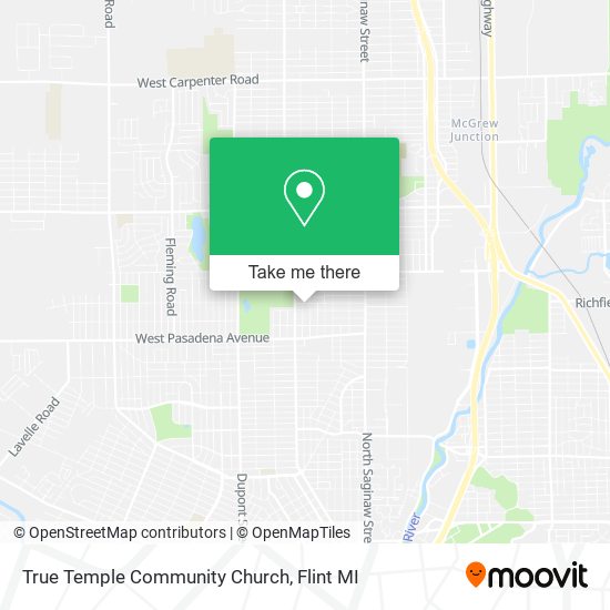 Mapa de True Temple Community Church