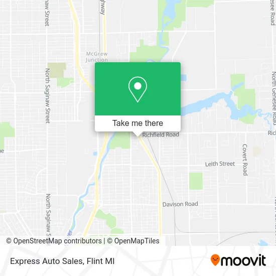 Express Auto Sales map