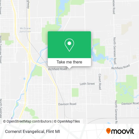 Cornerst Evangelical map
