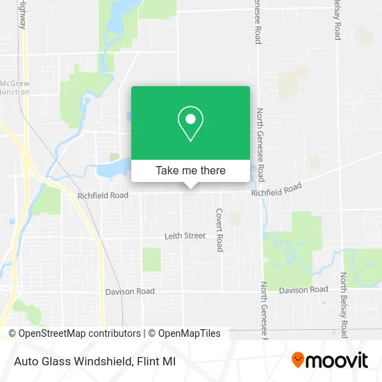 Auto Glass Windshield map