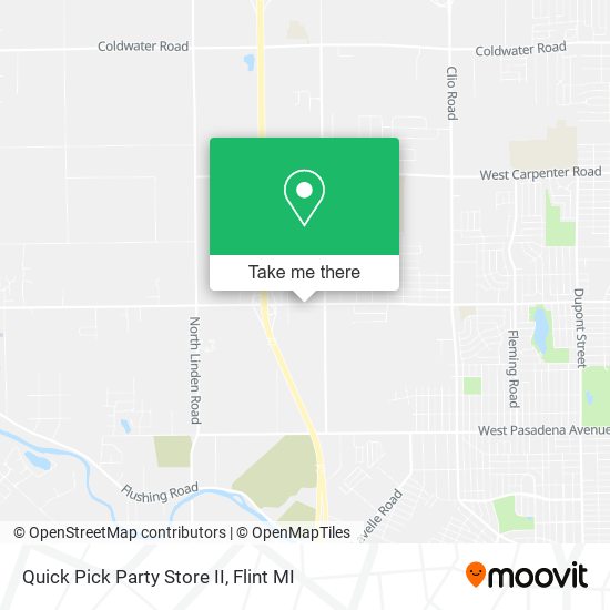Quick Pick Party Store II map