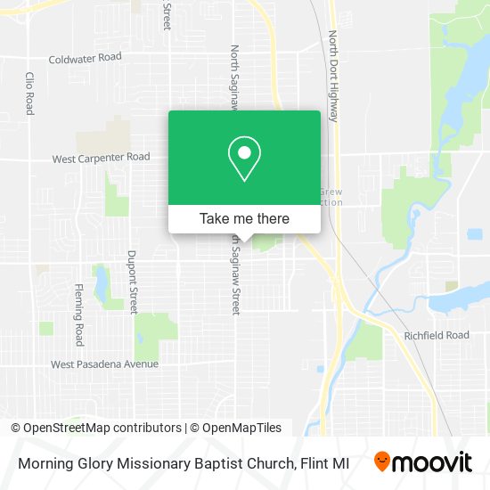 Mapa de Morning Glory Missionary Baptist Church