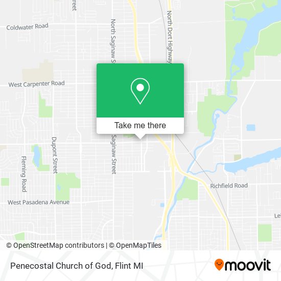 Penecostal Church of God map
